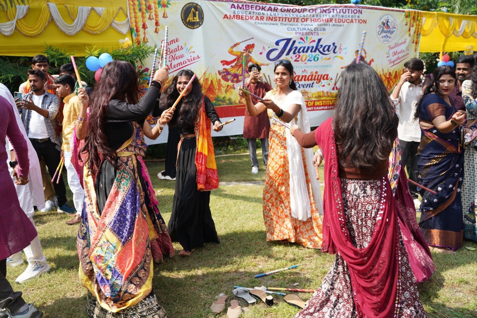 Campus life at Ambedkar Institute of Higher Education Patna Bihar